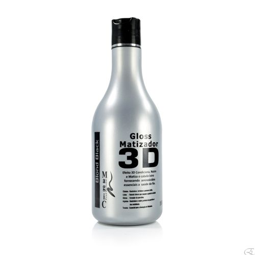 Gloss Matizador 3D Black Blond - 550ML